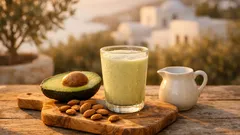 Smoothie με αβοκάντο και αμύγδαλα: η χορταστική συνταγή για πρωινό ή σνακ