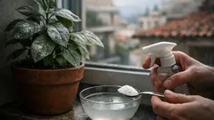 Μαγειρική σόδα στα φυτά εσωτερικού χώρου: πότε βοηθά και πότε τα στρεσάρει